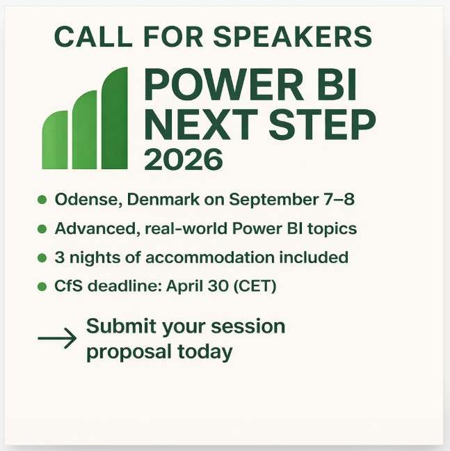 Call for Speakers closes April 30