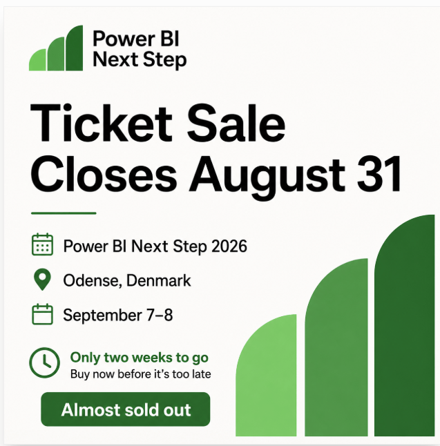Ticket Sale closes August 31